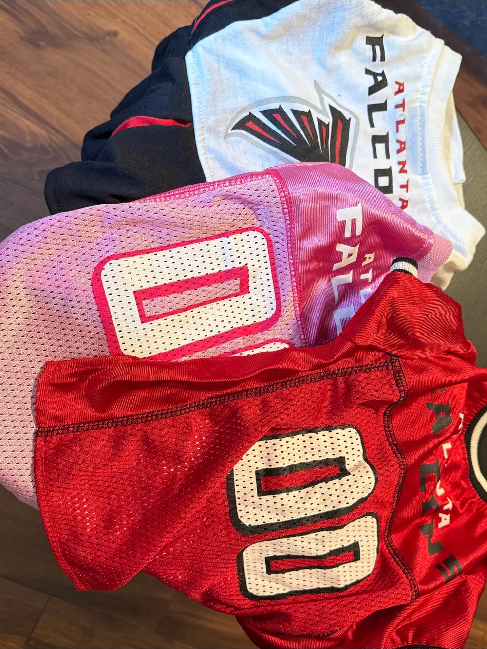 Dog Atlanta Falcons Football Jersey Set